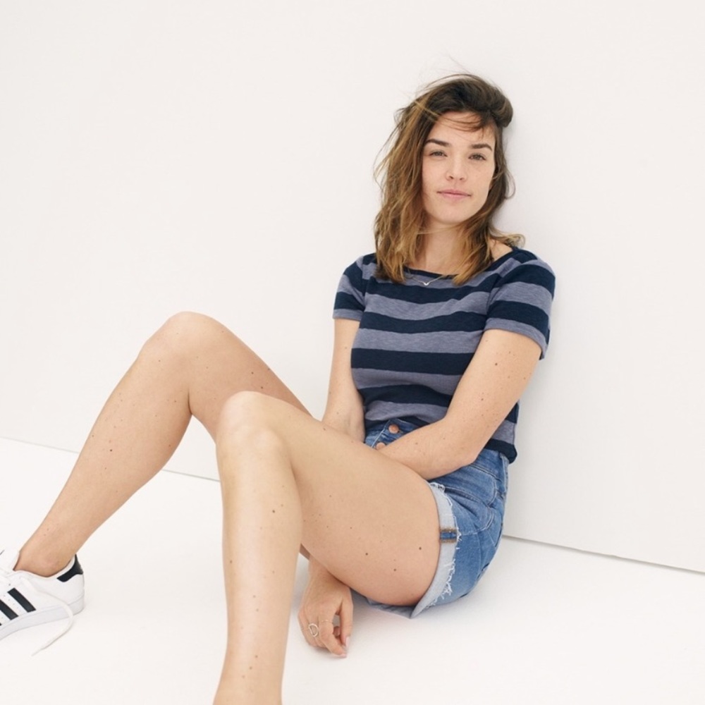 Madewell Musical Tee in Rugby Stripe